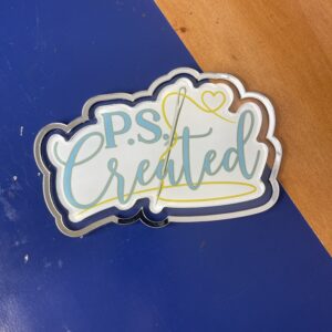 Custom Acrylic Physical Watermark Logo - 8 Inches